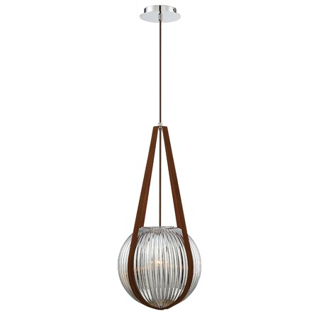 Eurofase ROSEMOUNT, 1LT PENDANT, SMOKE 35990-031